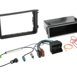 2-DIN Kit mit Fach Seat/Skod/aVW passiv/Antenne