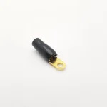 HA67R-50 Ringösen 10 mm 4 mm 50 STK. Schwarz