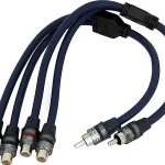 HKAB03YF - Cinch Adapter 2w/1m 2 Stk.