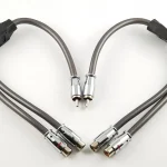 ACR HKAB07YF Y-Adapterkabel zum Verteilen von Audiosignalen