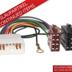 ISO Adapterkabel Subaru Justy ISO Norm