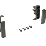 1-DIN Radioblende Audi A2/A3/A4/A6 schwarz