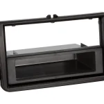 2-ISO Radioblende mit Fach Seat/Skod/aVW schwarz