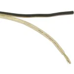 Lautsprecherkabel 2 x 4.0mm Silber / Schwarz