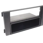 2-DIN RB mit Fach Audi A6 2001 - 2005 schwarz