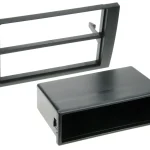 2-DIN RB mit Fach Audi A4 B6 / B7 / Seat Exeo schwarz