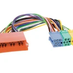Mini ISO Adapterkabel 20Pin schwarzblau/grün/gelb