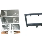 2-DIN Radioblende Porsche 911/Boxster/Cayman schwarz