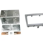 2-DIN Radioblende Porsche 911/Boxster/Cayman vulkangrau
