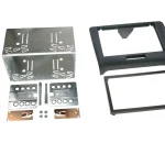 2-DIN Radioblende Audi TT8J 04/2006-03/2014 schwarz
