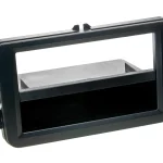 2-DIN Radioblende mit Fach Seat/Skod/aVW schwarz