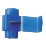 Schnellverbinder, quetschbar blau 10er Pack