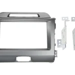 2-DIN RB KIA Sportage 2010 grau/silber