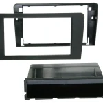 2-DIN RB mit Fach PRO Audi A 3 8P / 8PA schwarz
