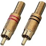 CINCH STECKVERBINDUNGEN STECKER BUCHSEN