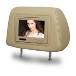 1 X 7 TFT KOPFSTÜTZE MIT MONITOR BEIGE