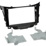 2-DIN Radioblende Hyundai i30GD/GDH 2012-2017 Klavierlack