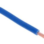 Installationskabel 0.75mm blau 100 Kupfer