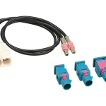 Antennenadapter Set Doppel-FAKRA w 1x Doppel / 2x Einzel