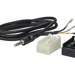 AUX-IN Quadlock auf 3,5mm Stereoklinke offene Ende