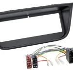 Radioeinbauset Peugeot 406, Schwarz