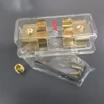 HCA-41 DOUBLE FUSE BLOCK 51MM IN 500MM OUT