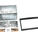 2-DIN Radioblende Citroen/Fiat/Peugeot/Toyota schwarz