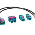 Antennenadapter Set Doppel-FAKRA w 1x Doppel / 2x Einzel
