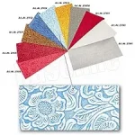 Designstoff Flower Blau hell