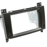 2-DIN Radioblende Mercedes diverse Fahrzeuge schwarz