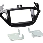 2-DIN Radioblende Opel AdamM-A/Corsa EX15 Klavierlack