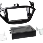 2-DIN Radioblende mit Fach Opel AdamM-A/Corsa EX15