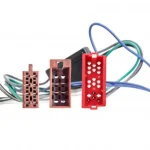 Teilaktiv- Low Level Adapter 20-polige Mini-ISO Buchse auf 8-poligen ISO Stecker