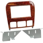 2-DIN Radioblende S-KlasseW220 11/1998-09/2005 Wurzelholz