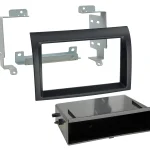 2-DIN Radioblende mit Fach Citroen/Fiat/Opel/Peugeot