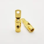 Ringöse vergoldet 10 mm 4 mm M4 2 Stk.