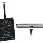 Inbay Universaler Induktiver Qi-Ladeempfänger Micro USB-Anschluss unten