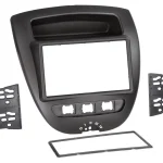 2-DIN RB Toyota Aygo / Citroen C1 / Peugeot 107 05- schwarz