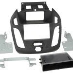 2-DIN Radioblende mit Fach Ford Connect Display schwarz