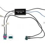 Antennensplitter Doppel FAKRA / FAKRA mit Phantomeinspeisung