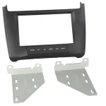 2-DIN Radioblende VW Polo6R 2014-2017 schwarz