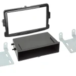 2-DIN RB mit Fach Daci/aFiat/Nissan/Opel/Renault Klavierlack