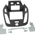 2-DIN Radioblende Ford Connect Display schwarz