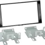 2-DIN RB Nissan Pulsar 2015- Klavierlack / schwarz