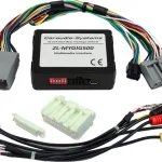 Multimedia Interface für CHRYSLER/DODGE/JEEP mit TV-Frei, RFK