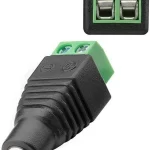 DC Netzteil-Buchse 2,1 x 5,5 mm schraubbar 2 Stk.