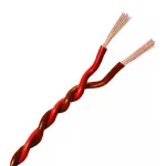 Verdrillte Kabel 2x0.5mm Rot/Braun
