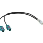 Antennenadapter 2x FAKRA Z - DIN m