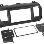2-DIN Radioblende Citroen/Opel/Peugeot/Toyota schwarz