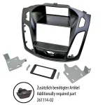 2-DIN Radioblende Ford FocusDYB 07/2013-08/2018